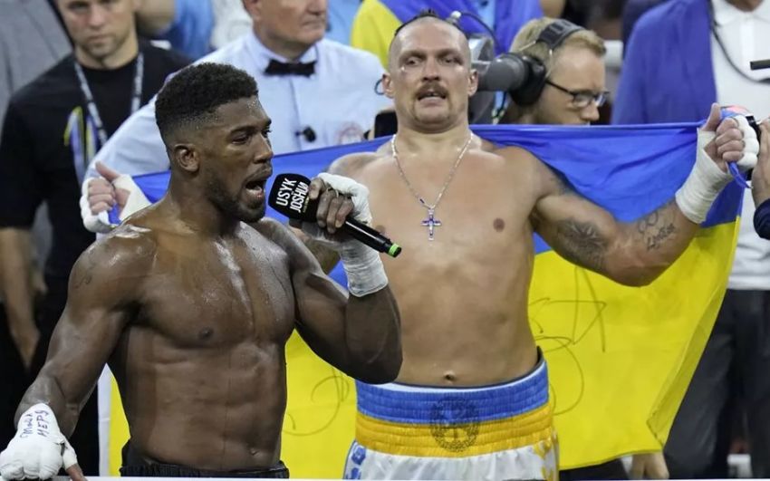 Джошуа визнав Усика одним із найкращих важковаговиків усіх часів