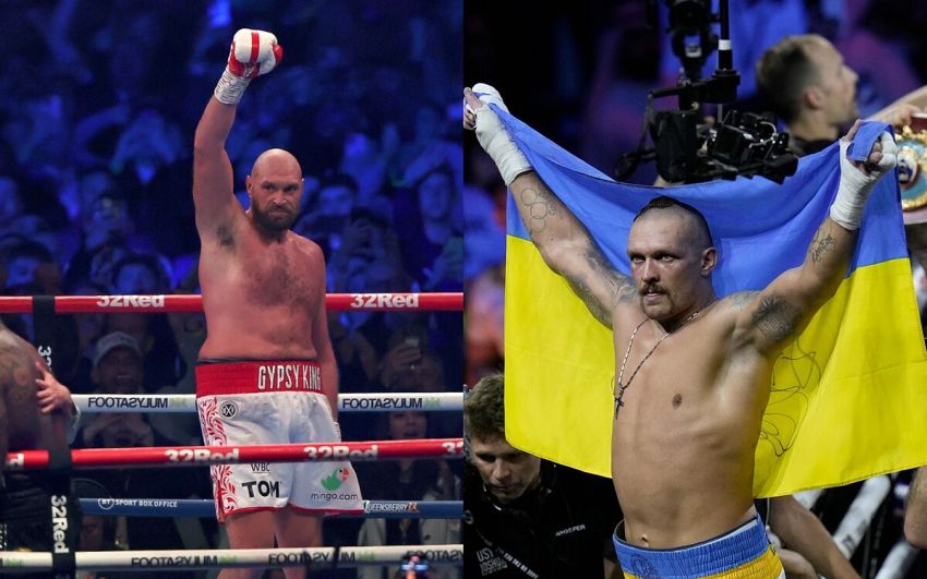 Олександр Усик відповів на новий ультиматум Тайсона Ф'юрі: "Підпиши контракт або звільни пояс"