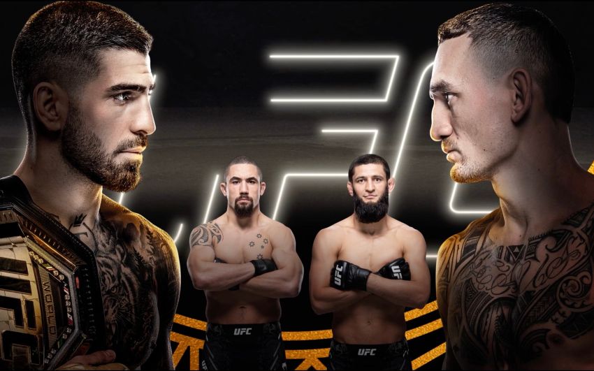 Результати турніру UFC 308: Ілія Топурія - Макс Голловей