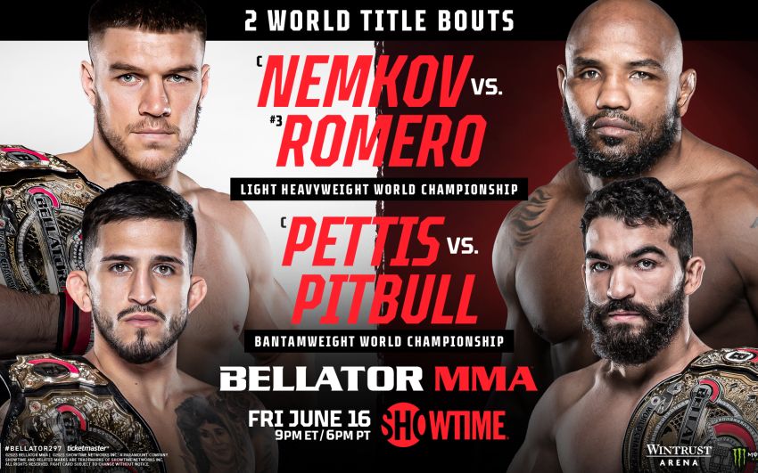 Результати турніру Bellator 297