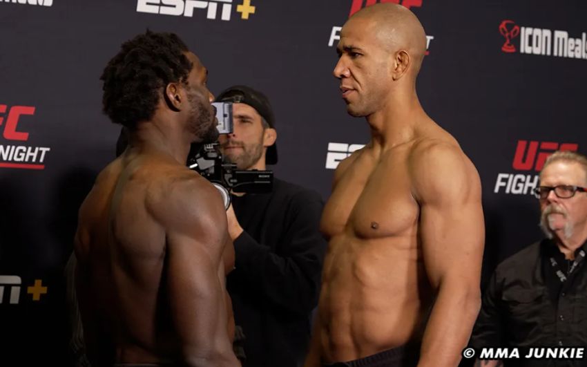 Результати зважування UFC Fight Night 251: Джаред Канноньє - Грегорі Родрігес