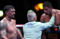 Олександр Усик - про скандальну зупинку бою з Верховеном: "Це просто розмови в нікуди"