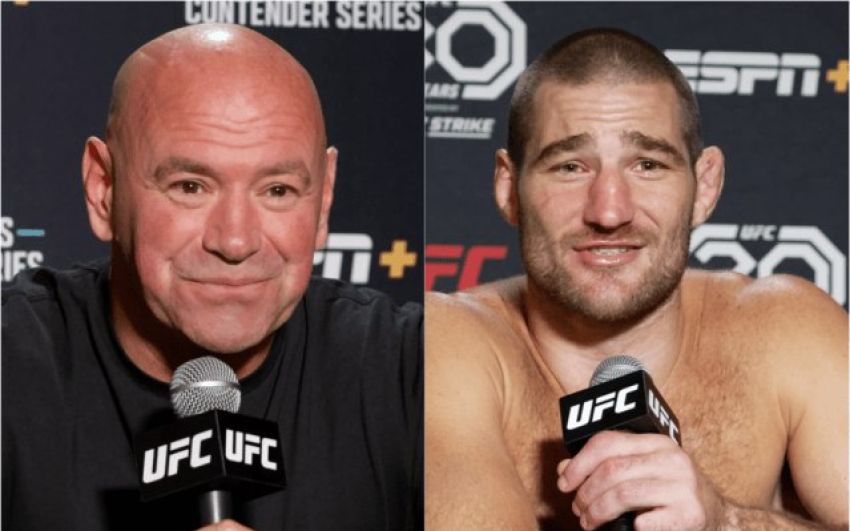 Глава UFC відреагував на новину, що Стрікленд побив фаната Адесаньї: "Красунчик"