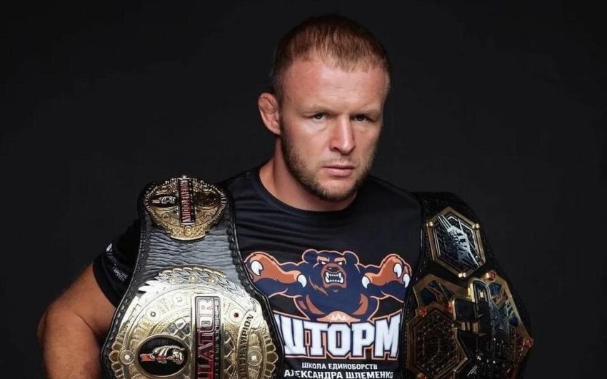 Олександр Шлеменко не розуміє, для чого в UFC вводили заборону на прапори: "Навіщо так жорстко політизувати себе?