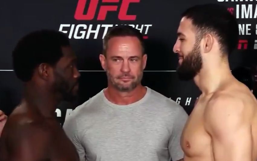 Результати зважування UFC on ESPN 57
