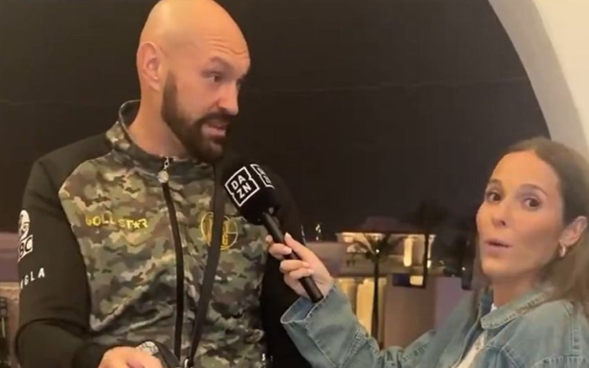 Тайсон Ф'юрі зібрався битися з Френсісом Нганну в клітці: "Учора він базікав, що бокс оберігає мене"