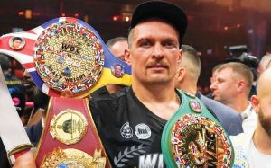 Олександр Усик: "Якщо всі втечуть, то Путін просто забере нашу країну"