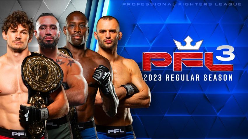 Пряма трансляція PFL 3: 2023 Regular Season