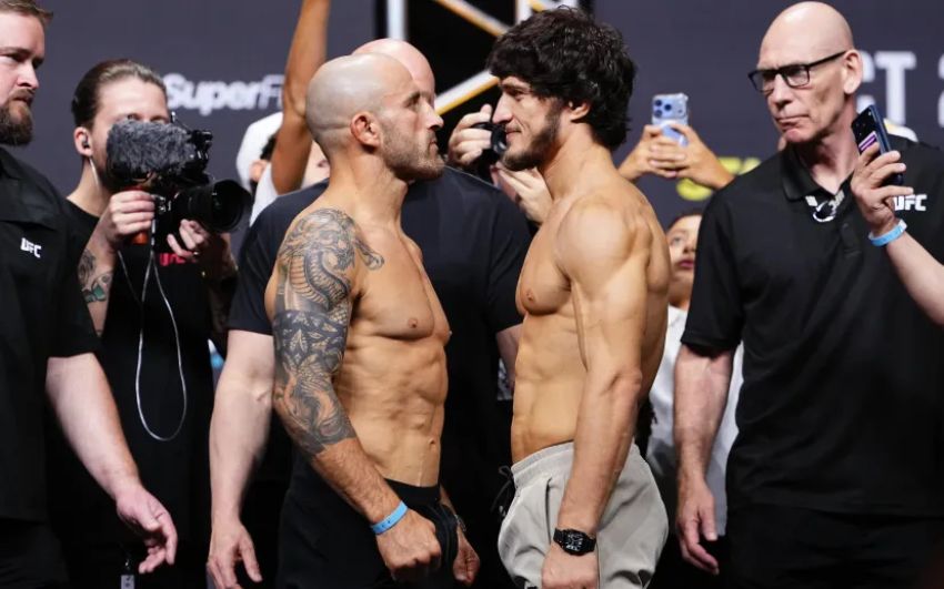Алекс Волкановскі нокаутував Мовсара Євлоєва у другому раунді на UFC 333