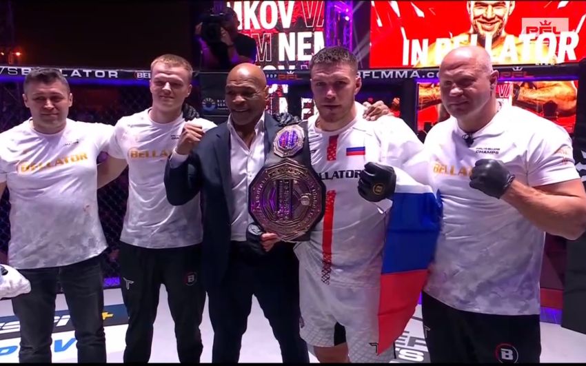 Вадим Немков "задушив" Бруно Каппелоззу на турнірі PFL vs Bellator