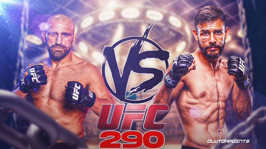 UFC 290. Дивитися онлайн прямий ефір