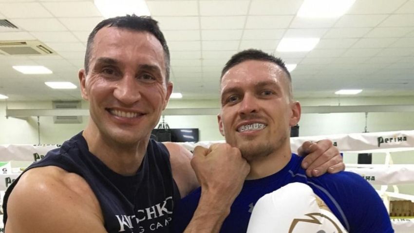 Володимир Кличко підтримав Усика перед боєм із Ф'юрі: "Удачі в цю суботу"
