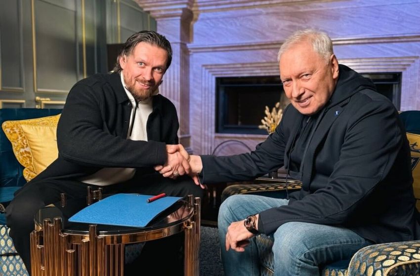 Олександр Усик став першим віце-президентом ФК "Полісся"