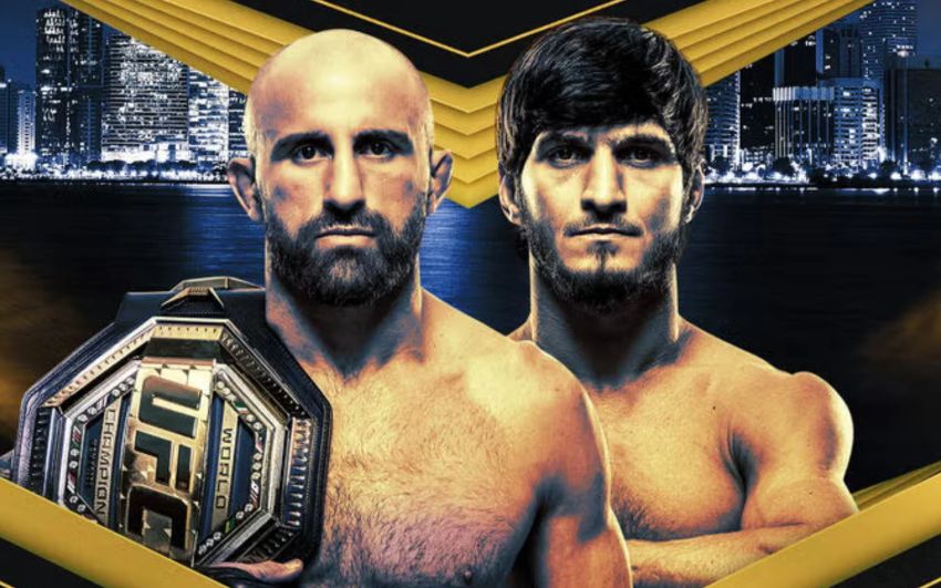 Де дивитися UFC 333: Алекс Волкановський — Мовсар Євлоєв