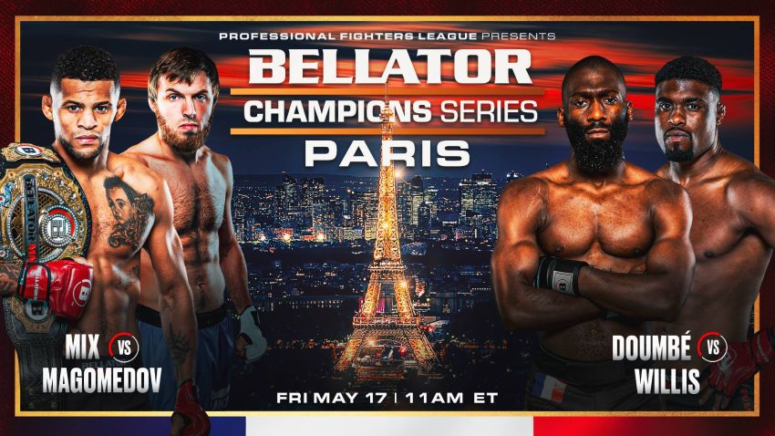 Пряма трансляція Bellator Champions Series: Paris