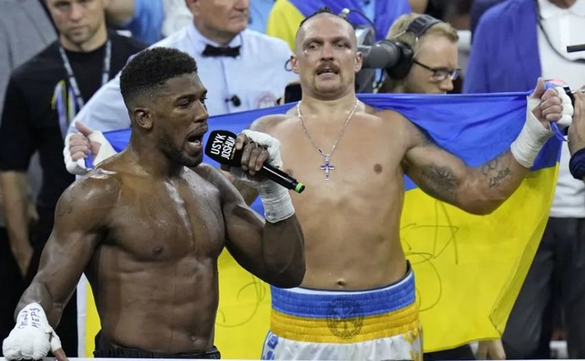 Джошуа визнав Усика одним із найкращих важковаговиків усіх часів