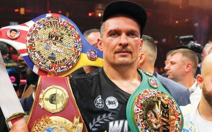 Олександр Усик: "Якщо всі втечуть, то Путін просто забере нашу країну"