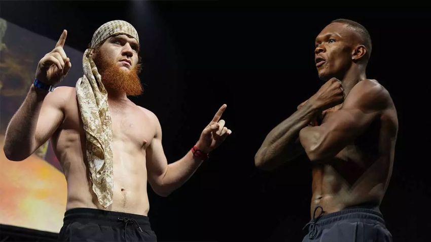 Ісраель Адесанья може битися з Шарою Буллетом у головній події UFC Fight Night 296