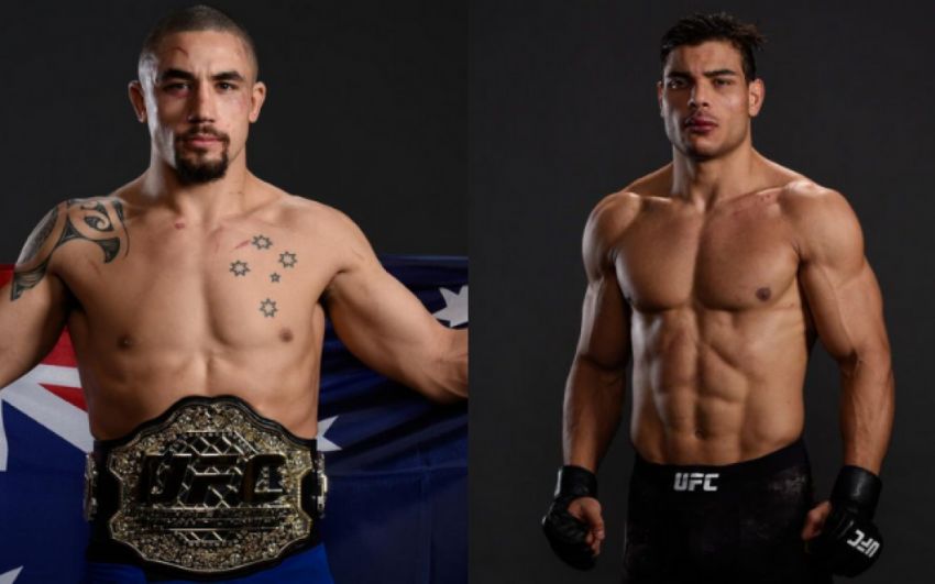 Роберт Віттакер розповів, під які гарантії від UFC знову погодився битися з Пауло Костою
