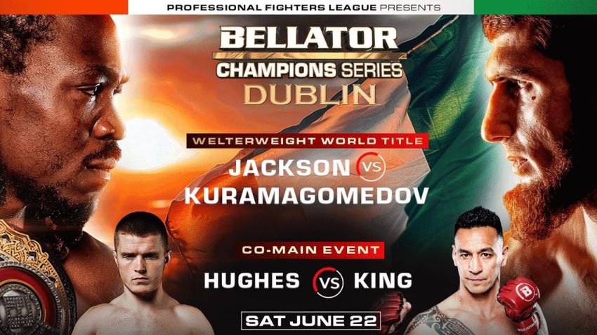 Пряма трансляція Bellator Champions Series: Dublin