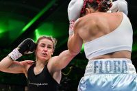 Кеті Тейлор перемогла Флору Пілі та стала абсолютною чемпіонкою світу у своєму прощальному поєдинку