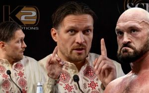 Олександр Усик розповів, чому Ф'юрі зриває їхній бій: "Я не знаю, що він собі думає"