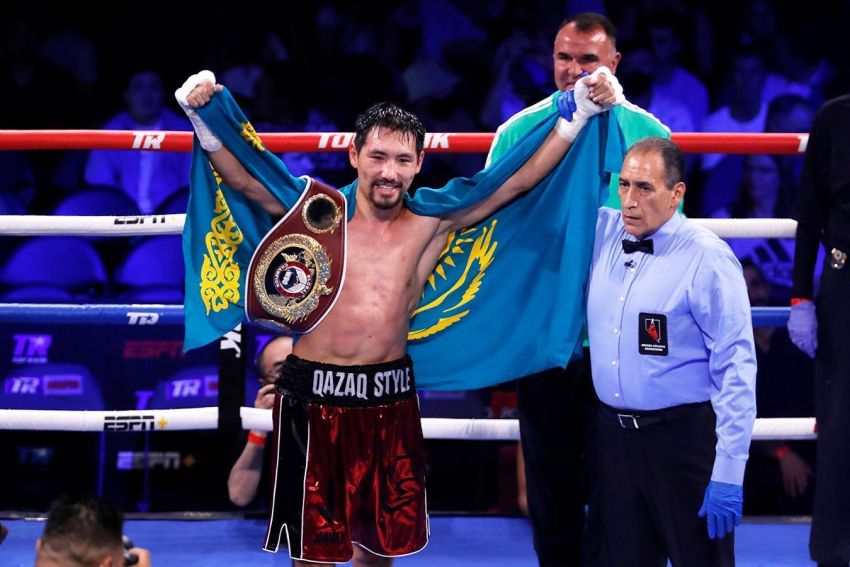 IBF відібрала титул у Жанібека Алімханули