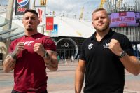 Ставки на UFC Fight Night 224: Коефіцієнти на турнір Том Аспіналл - Мартін Тибура