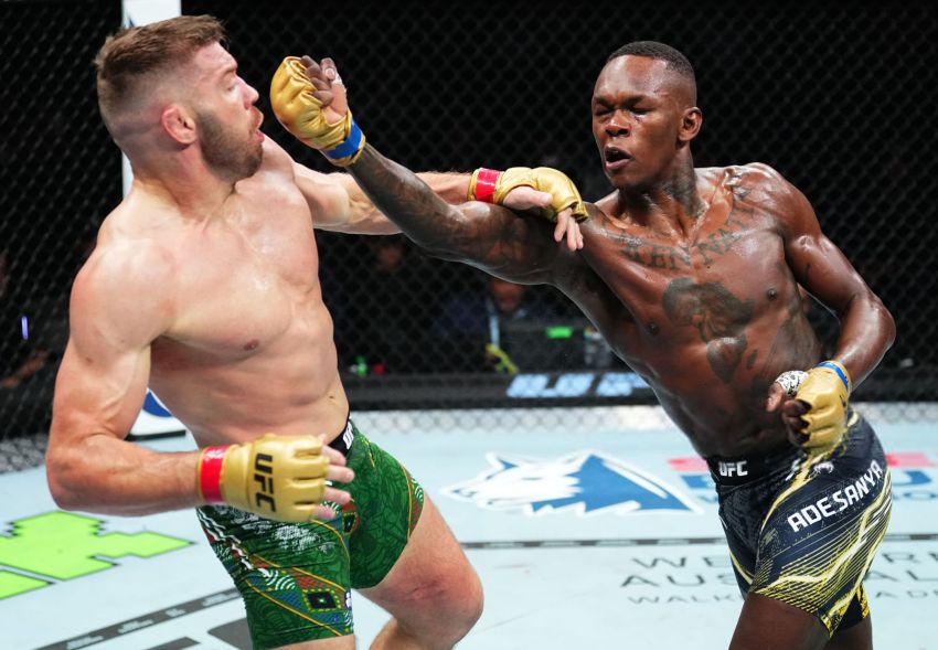 Відео бою Дрікус дю Плессі - Ісраель Адесанья UFC 305