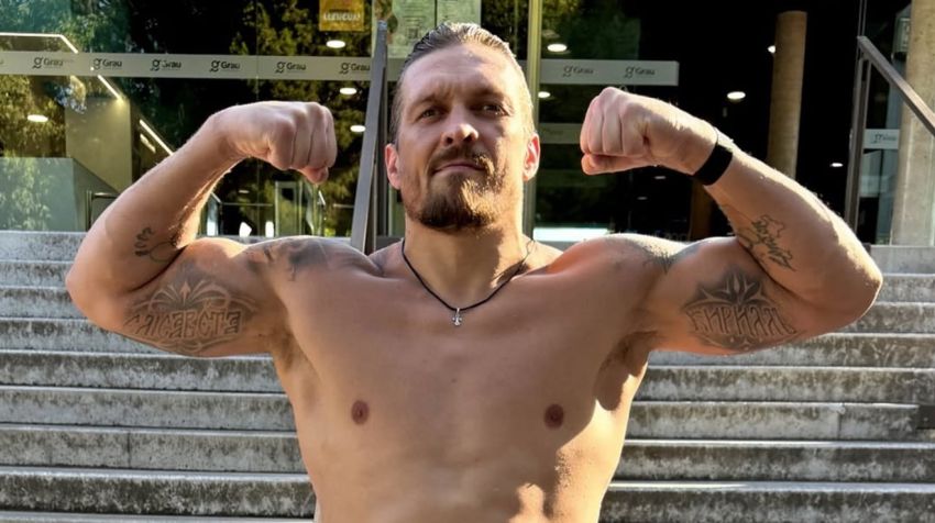 Олександр Усик назвав найкращого боксера у світі