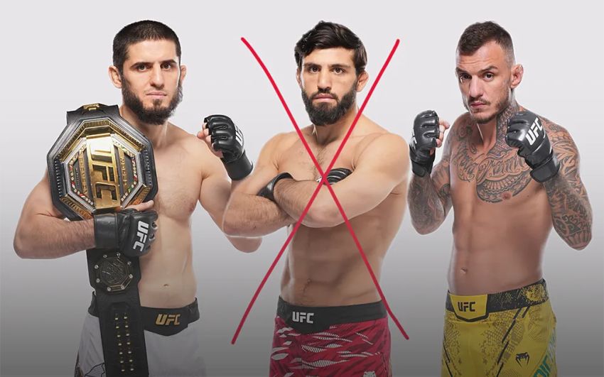 Арман Царукян знявся з бою проти Махачева на UFC 311, його замінить Ренато Мойкано