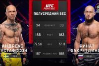 Відео бою Рінат Фахретдінов - Андреас Густафссон UFC Fight Night 258