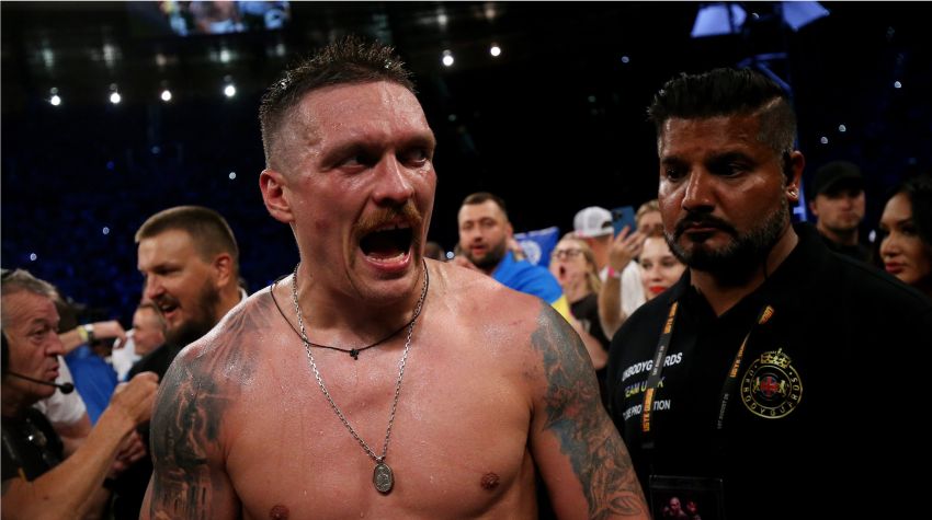 Олександр Усик обговорив відмову від пояса IBF: "Тут усе професійно"