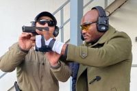 Усман, Сехудо і Гетжі тестують зброю на полігоні в Чечні