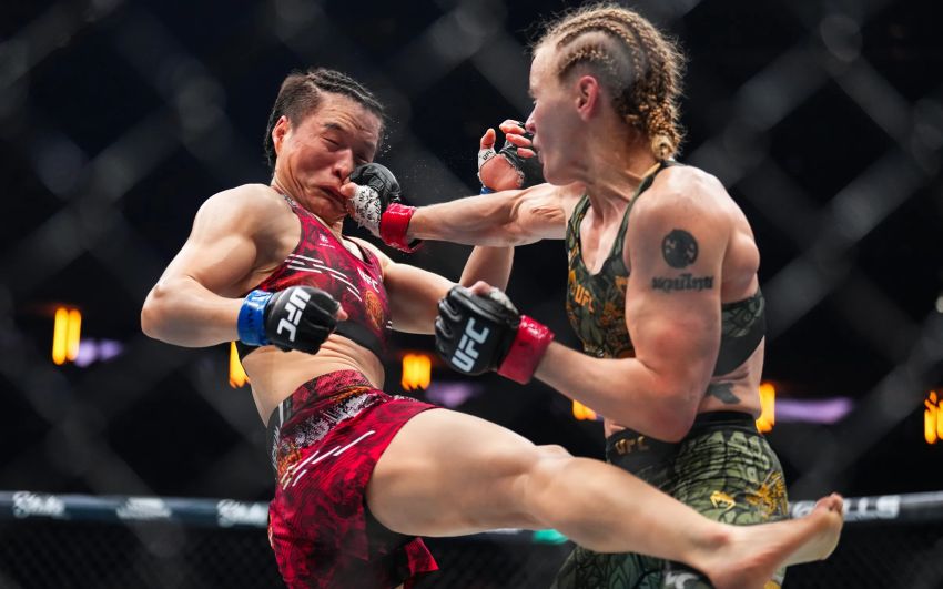 Слова Валентини Шевченко після перемоги над Вейлі Жанг на UFC 322