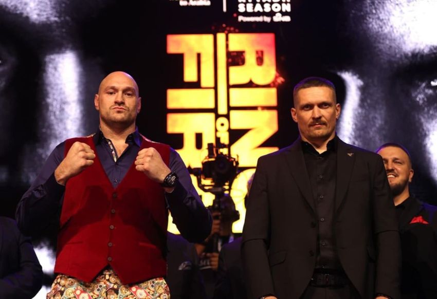 Тайсон Ф'юрі змінив думку щодо габаритів Усика: "Це не маленька людина"