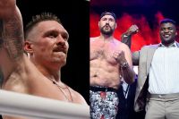 Олександр Усик звернувся до Нганна перед боєм із Ф'юрі: "Будь обережний із Тайсоном"