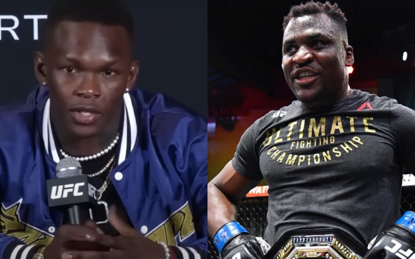 Ісраель Адесанья прокоментував відхід Френсіса Нганну з UFC: "Він став першим хлопцем, який вибив двері"
