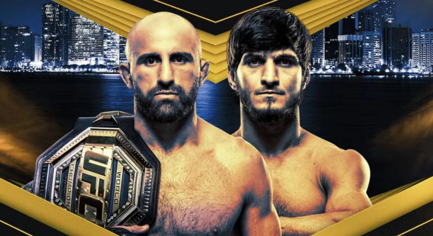Де дивитися UFC 333: Алекс Волкановський — Мовсар Євлоєв