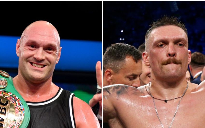 Олександр Усик відповів, чи готовий він битися з Ф'юрі, якщо Тайсона позбавлять титулу
