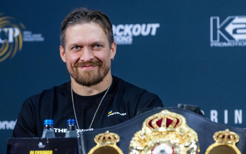 Олександр Усик підтвердив, що проведе бій 23-го грудня: "Сподіваюся, що це буде Тайсон Ф'юрі"