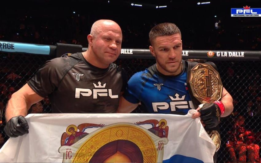 Вадим Немков засабмітив Ренана Ферейру на PFL Europe 4 і став чемпіоном PFL