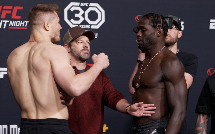 Результати зважування UFC on ESPN 47