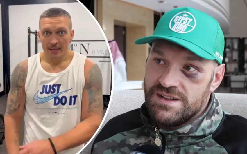 Олександр Усик - про неготовність Ф'юрі битися з ним 23 грудня: "Цар - несправжній"