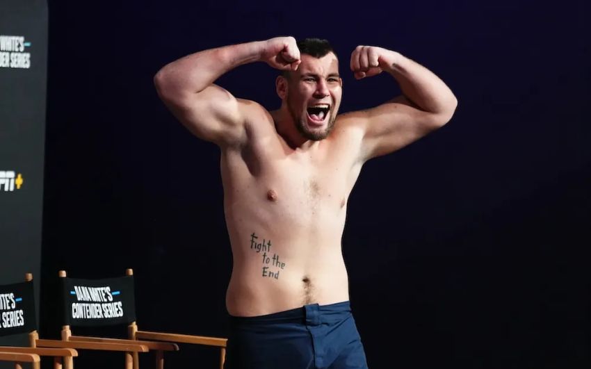 Данило Воєводкін присвятив свою перемогу на Contender Series загиблому чемпіону Європи з кікбоксингу