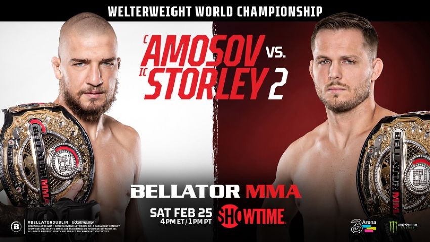 Ярослав Амосов і Логан Сторлі зустрінуться в реванші на Bellator 291