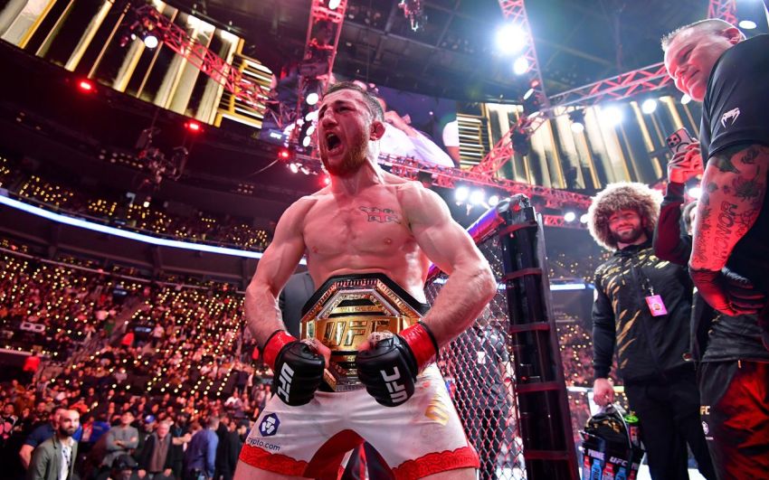 Мераб Двалішвілі готовий побитися з іншим чемпіоном UFC: "Він буде жорстким суперником для мене"