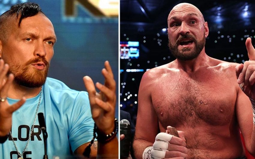 Олександр Усик потролив Ф'юрі: "У нього пердеж мозку"