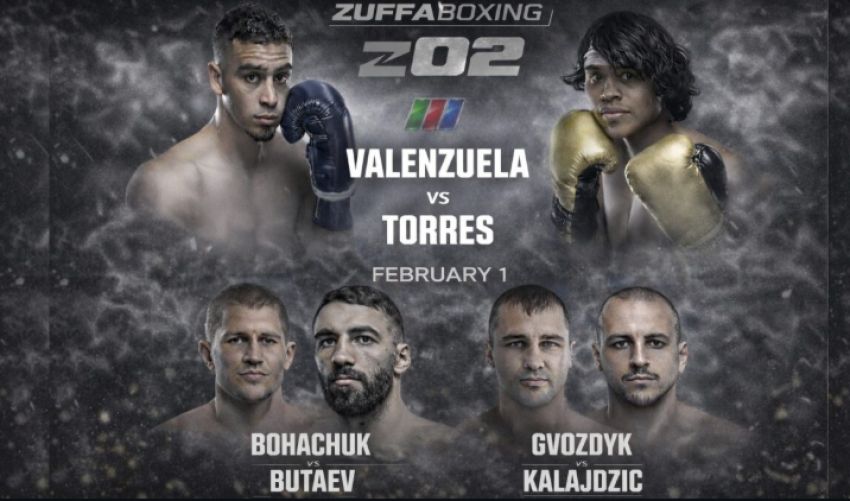 Пряма трансляція Zuffa Boxing 2: Богачук - Бутаєв, Гвоздик - Калайджич
