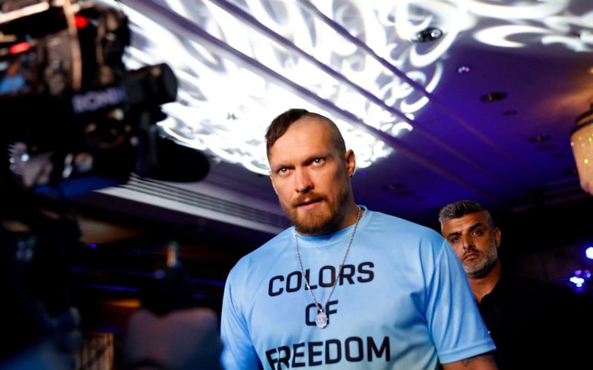 Олександр Усик потролив Ф'юрі: "Я заліз йому в голову, і тепер замість мене він думає про кролика"